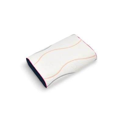 Afbeelding van Pillow You Fuchsia Traagschuim hoofdkussen Ergonomisch Geschikt voor rug en zijslapers Soft / Medium firmheid Wasbare tijk op 60 graden Ventilerend Anti allergeen 3 jaar garantie