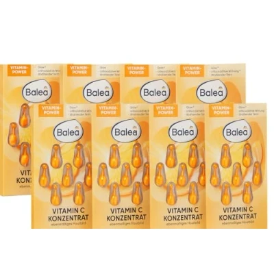 Afbeelding van DM Balea Vitamine C Concentraat (7 stuks) Huidverzorging Skin care Gezichtsverzorging Antioxidant E