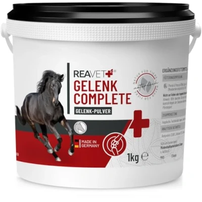 Afbeelding van ReaVET Gewricht Compleet voor Paarden Bevordering van de normale gewrichtsfunctie je Paard 100% natuurlijk Rozenbottel, duivelsklauw en gember 1000g