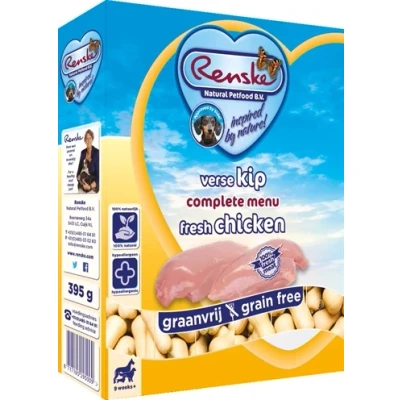 Afbeelding van Renske Vers Vlees Kip Graanvrij 395 GR (10 stuks)