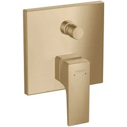 Afbeelding van Hansgrohe Metropol afbouwdeel voor ééngreeps inbouw bad/douchemengkraan zonder uitloop, met omstelling, geborsteld brons