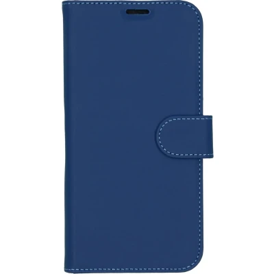 Afbeelding van iPhone 11 Pro Max Hoesje Met Pasjeshouder Accezz Wallet Softcase Bookcase Blauw