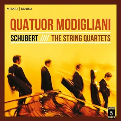 Afbeelding van Quatuor Modigliani Schubert The Complete String Quartet (5 CD)