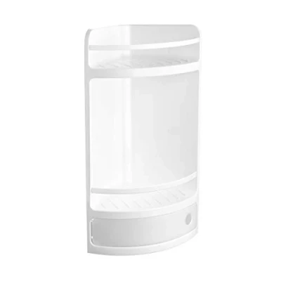 Afbeelding van Tatay rinconera Material plástico Blanco, met cajón praktische opening. Higiénica y fácil Mantenimiento. MeAdidas 20x20x50 cm