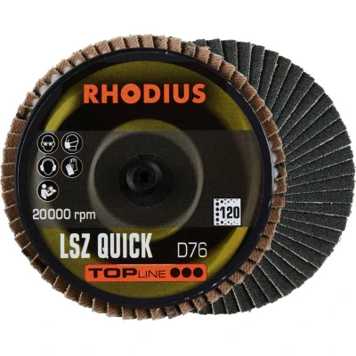 Afbeelding van Rhodius 303937 LSZ QUICK Lamellenschijf RVS, Staal, Non ferrometaal 10 stuk(s)