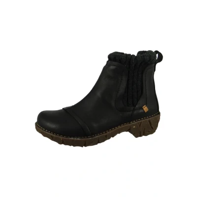 Afbeelding van El Naturalista Elegante Yggdrasil Chelsea Korte laarzen, Dames, Maat: 37, Black Leer