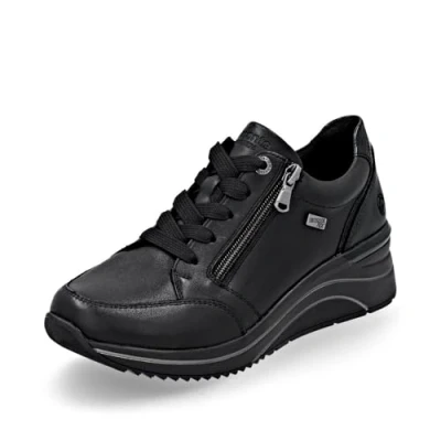 Afbeelding van Remonte remonteTEX D0T03 Baskets basses pour femme, semelle lâche, imperméable, remonteTEX, Noir 00., 42 EU Weit