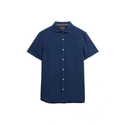 Afbeelding van Superdry Vacation Short Sleeve Overhemd, Heren, Maat: XXL, Navy