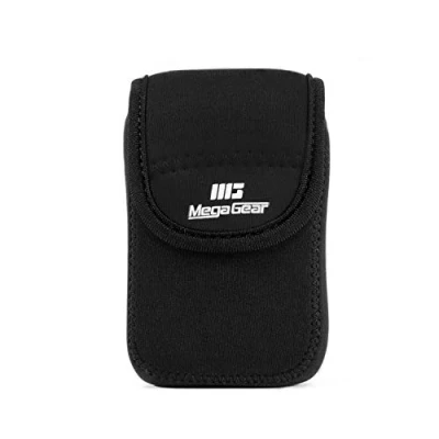 Afbeelding van MegaGear Ultralichte neopreen hoes compatibel met Nikon Coolpix W300, AW130, Ricoh WG 50, 30W, zwart., Modern