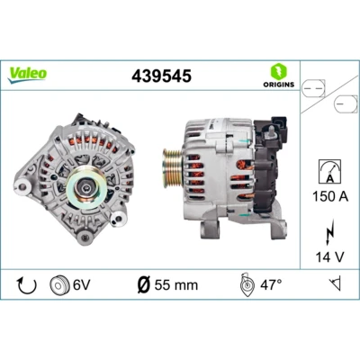 Afbeelding van Valeo Alternator/Dynamo 439545