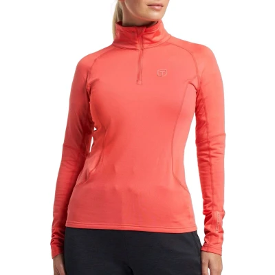 Afbeelding van Tenson TXlite Half Zip ski pully dames koraal