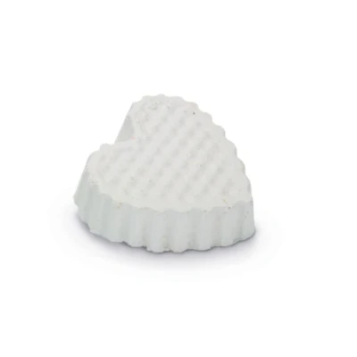 Afbeelding van Bz knaagdier knaagsteen hart wit 6 x cm