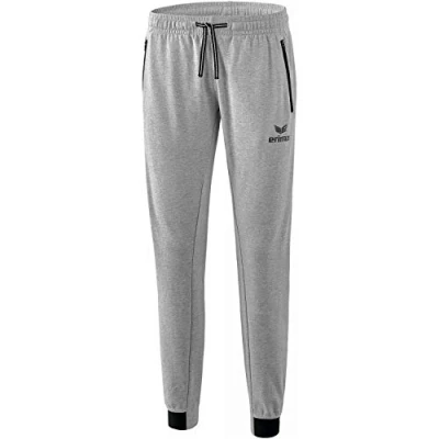 Afbeelding van Essential sweatbroek dames licht grey melange/zwart / 48