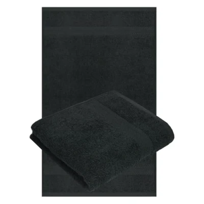 Afbeelding van Betz Set van 2 premium handdoeken 100% katoen Maat: 50 x 100 cm Grafietkleur