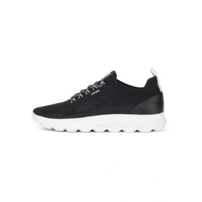 Afbeelding van Geox Spherica A Sneakers laag, Heren, Maat: 40, Schwarz Soft synthetic