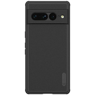 Afbeelding van Nillkin Super Frosted Shield Google Pixel 7 Pro Hoesje Zwart