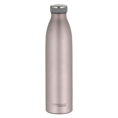 Afbeelding van THERMOcafé by THERMOS TC BOTTLE Bouteille isotherme en acier inoxydable résistant aux boissons gazeuses, 12 h chaud pendant 24 au froid, 0,75 l, anti fuite, pour l&#039;école, les déplacements et le