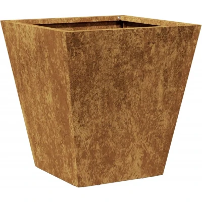 Afbeelding van vidaXL Plantenbak 30x30x30 cm cortenstaal