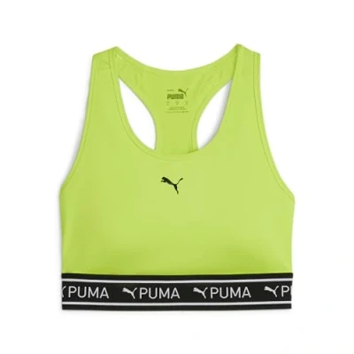 Afbeelding van Puma 4KEEPS BRA Sportbh met medium support, Dames, Maat: XS, Lime pow