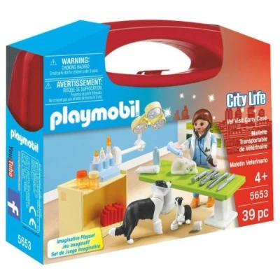 Image de Playmobil City Life 5653 Valisette Vétérinaire