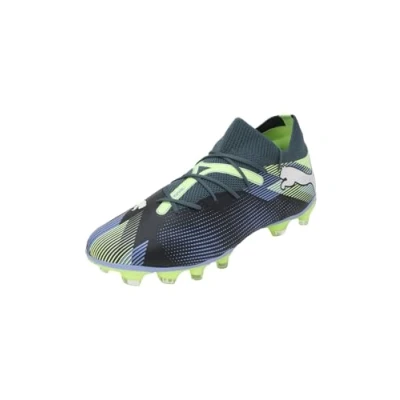 Afbeelding van Puma Future 7 Match FG/AG Voetbalschoenen met kunststof noppen, Dames, Maat: 40, Gray skies/white/fizzy apple Textiel/ synthetisch