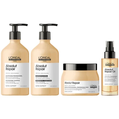 Afbeelding van L&#039;Oréal Serie Expert Absolut Repair Gold Pakket bundel/set/pakket