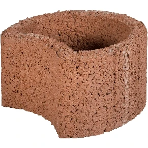 Afbeelding van Moonflor Ø35x20cm bruin