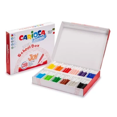 Afbeelding van Carioca Viltstiften Jumbo, Doos Met 144 Stiften (classpack) Viltstift