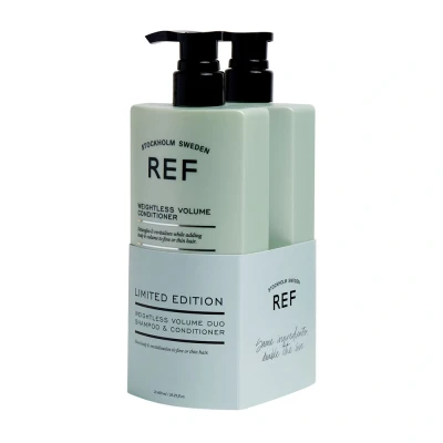 Afbeelding van REF Weightless volume duo shampoo + conditioner limited edition 2x600ml Haibu by Kapperskorting.com