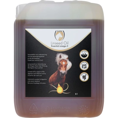 Afbeelding van Lijnzaadolie voor paarden 5l