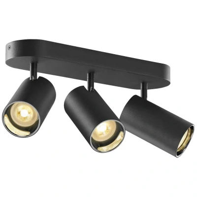Afbeelding van SLV 1006427 ASTO TUBE Plafondlamp GU10 10 W Zwart