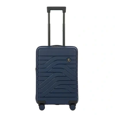 Afbeelding van Bric&#039;s Ulisse Trolley Expandable 55 USB ocean blue Harde Koffer