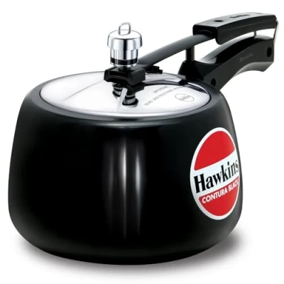 Afbeelding van Hawkins Contura Hard geanodiseerd aluminium drukkoker, 3 l, zwart