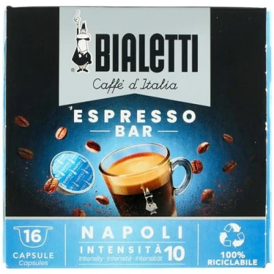 Afbeelding van 64 capsules I Koffie D&#039;Italia Bialetti NAPOLI