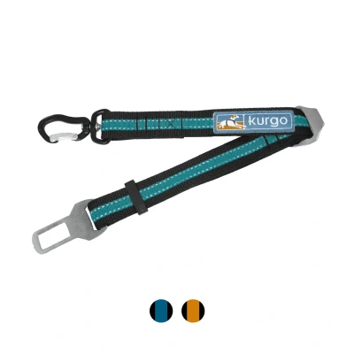 Afbeelding van Kurgo Veiligheidsriem voor autogordel Draaibaar Blauw