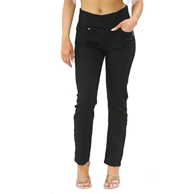 Afbeelding van MYT Dammes Kleding Jeans Skinny Zwart 44 Kort