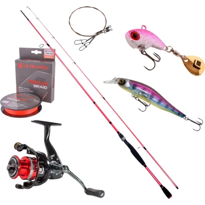 Afbeelding van Ultimate Princess Spin Set 2.10m (5 20g) Vissets