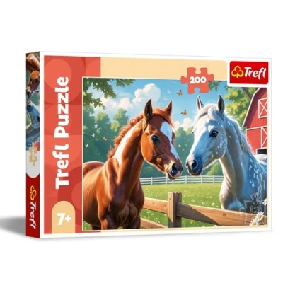 Afbeelding van Trefl 200 Horses in the clearing/ Trefl_FSC Mix 70%.
