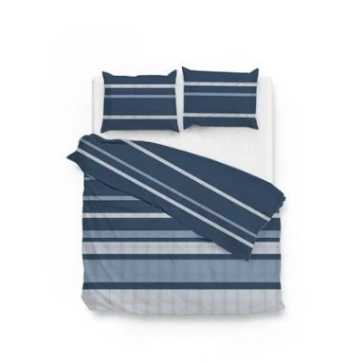 Afbeelding van Zo Home Dekbedovertrek Katoen Paxton blauw 240x200/220