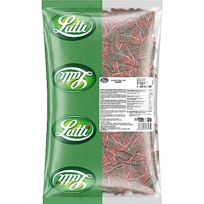 Afbeelding van Lutti Fizzy Cherry Cola flessen 2 kg
