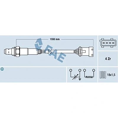 Afbeelding van Fae Lambda sonde 77167