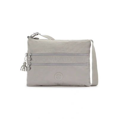 Afbeelding van Kipling Alvar Schoudertas grey gris Damestas