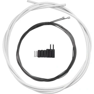 Afbeelding van Shimano OPTISLICK schakelset Road wit 2016 schakelkabel/hoes