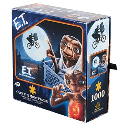 Afbeelding van E.T. The Extra Terrestrial Puzzel E.T Over Moon (1000 stukken)