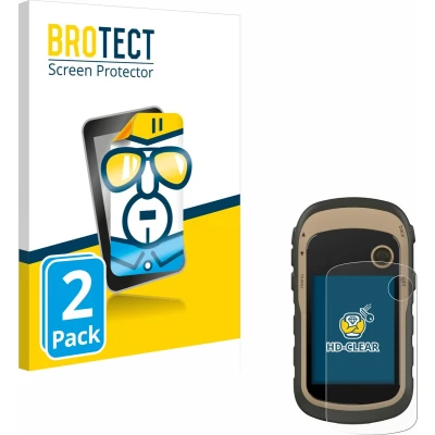 Afbeelding van BROTECT Screenprotector voor Garmin eTrex 32x Folie Beschermfolie transparant (2 Stuks)