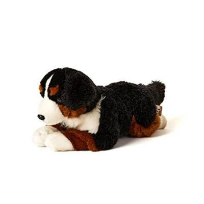 Afbeelding van Uni Toys Liggende Berner Sennenhond 29 cm (lengte) pluche hond knuffeldier