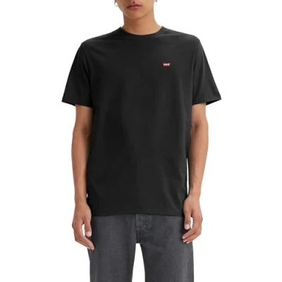 Image de Levi&#039;s Homme T Shirt Ss Original Housemark Tee, Stonewashed Black, XS