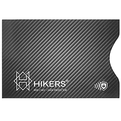 Afbeelding van RFID /NFC kaartbescherming, contactloos, geen hoesjes en tassen, de portemonnee is volledig beschermd, creditcards, paspoort, koolstofvezel,