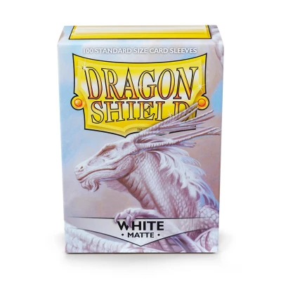 Afbeelding van Dragon Shield Sleeves Matte White (100 stuks)