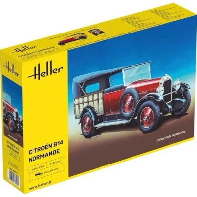 Afbeelding van 1:24 Heller 80729 Citroen B14 Normande Car Plastic Modelbouwpakket